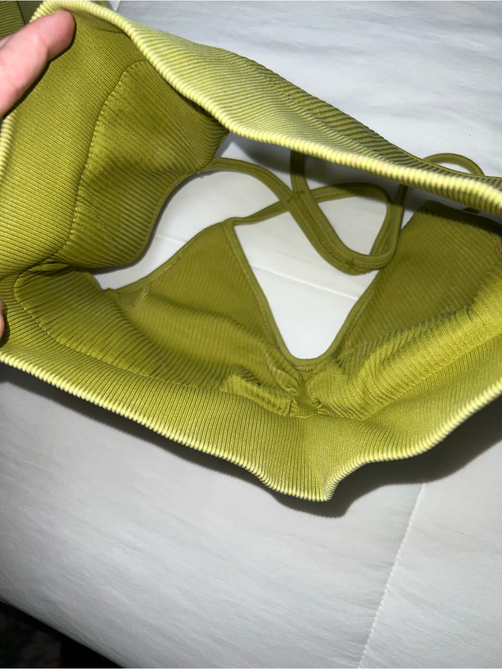 Seamless Ribbed workout set - Picture 4 of 4